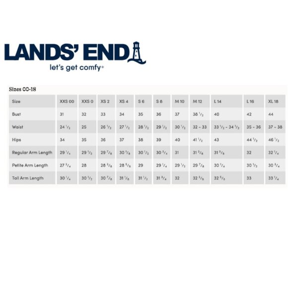 Lands' End Woman Plus Size 18XL Zip-Front Fleece Vest Long Blue - Picture 9 of 9